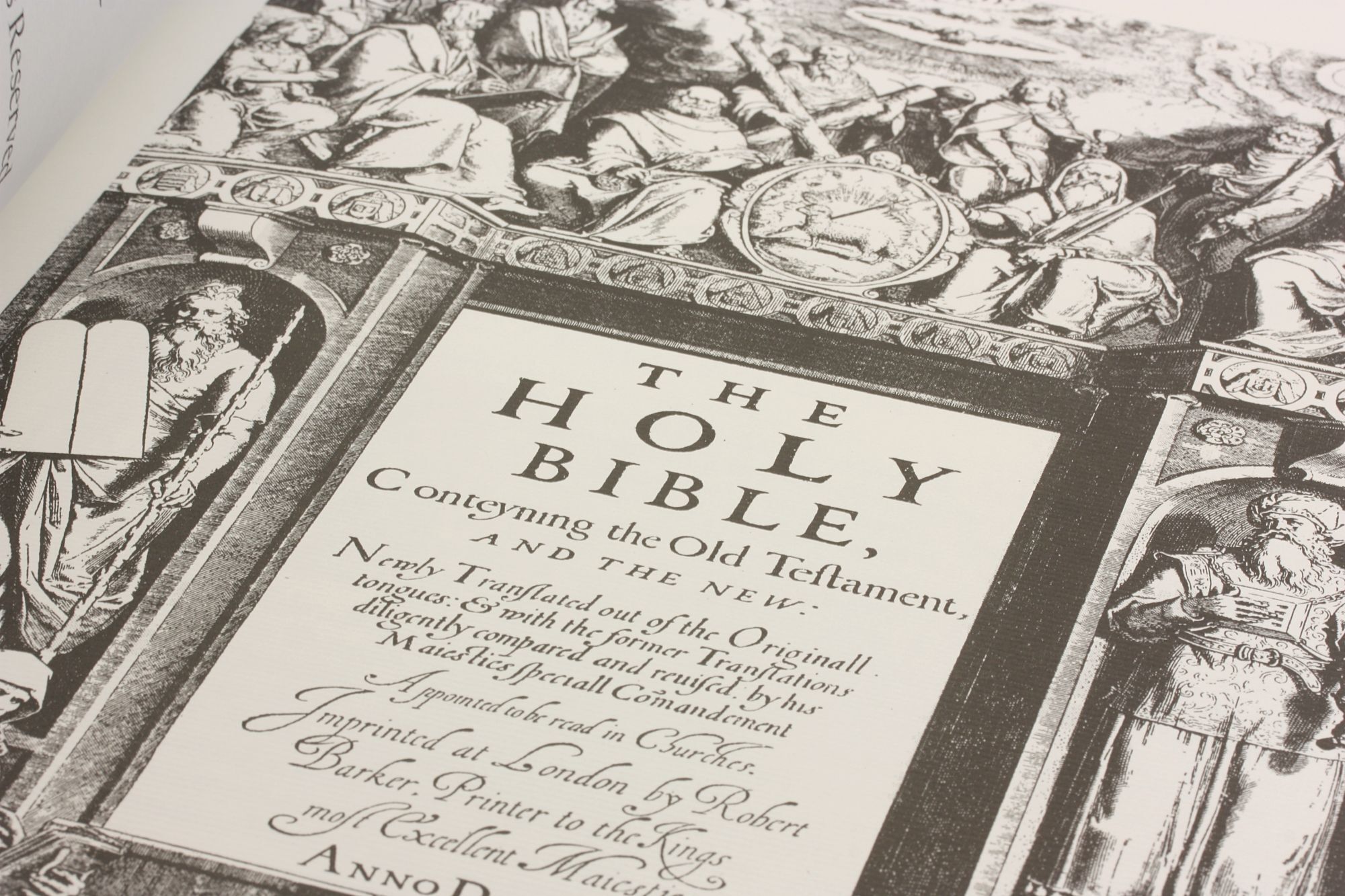1611 King James Bible: 400th Anniversary Super Deluxe Facsimile Edition ...