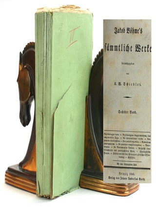 Item #504762 [SHORTER WRITINGS ON PSYCHOLOGY AND THEOSOPHY] Jacob Bohme's Sammtliche Werke,...