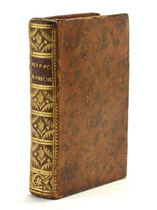 Item #505207 'IPPOKRATOUS APHORISMOI / HIPPOCRATIS APHORISMI. Hippocrates, Lucas Verhoofd trans.,...