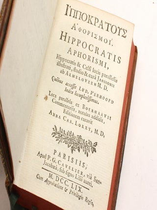 'IPPOKRATOUS APHORISMOI / HIPPOCRATIS APHORISMI