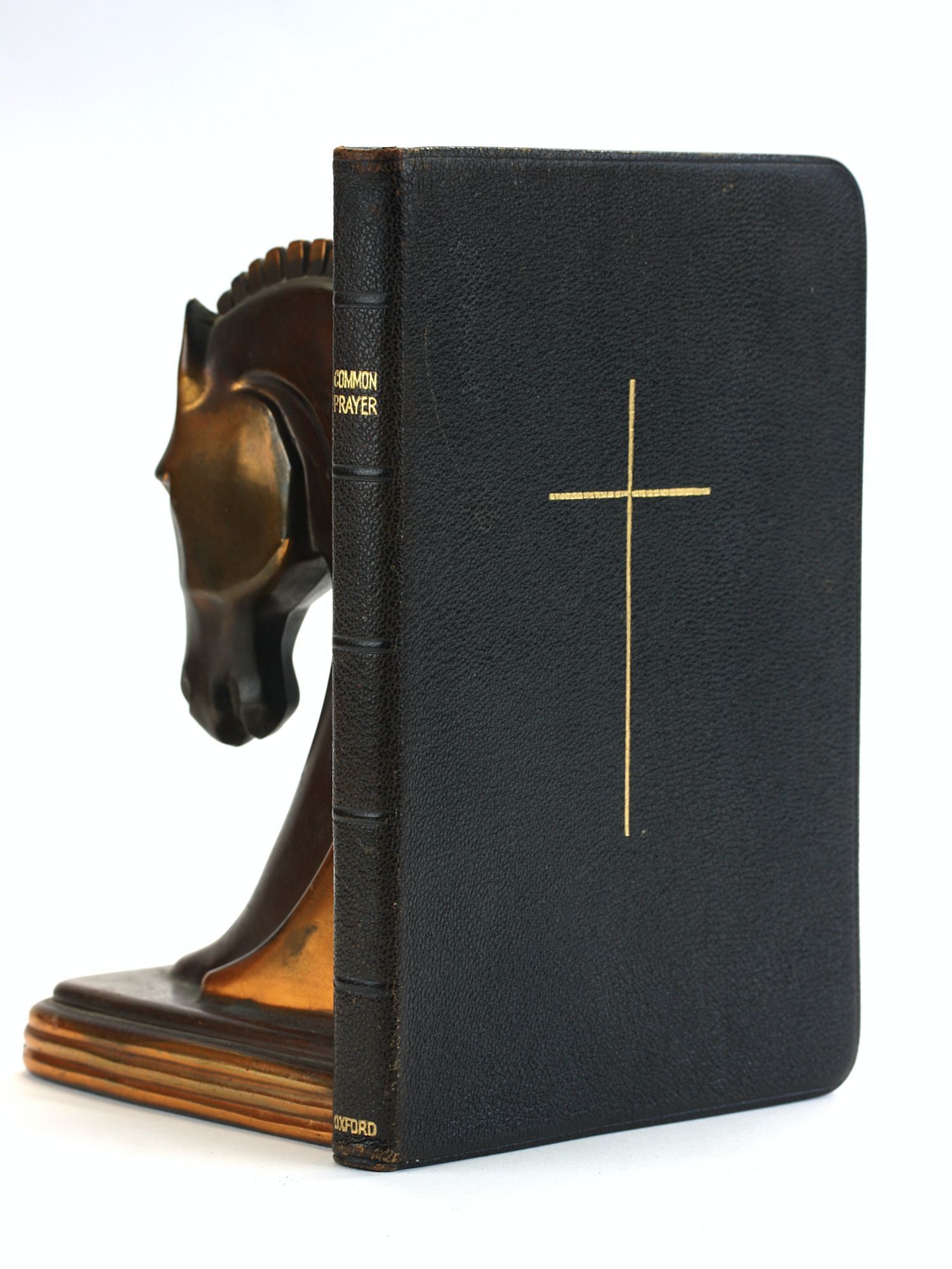 THE BOOK OF COMMON PRAYER Black Goatskin, 1928 Edition and