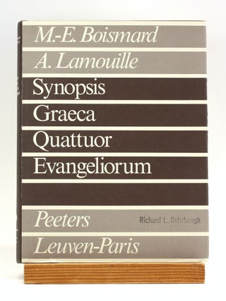 Item #505260 Synopsis Graeca Quattuor Evangeliorum. M-E Boismard, A., Lamouille