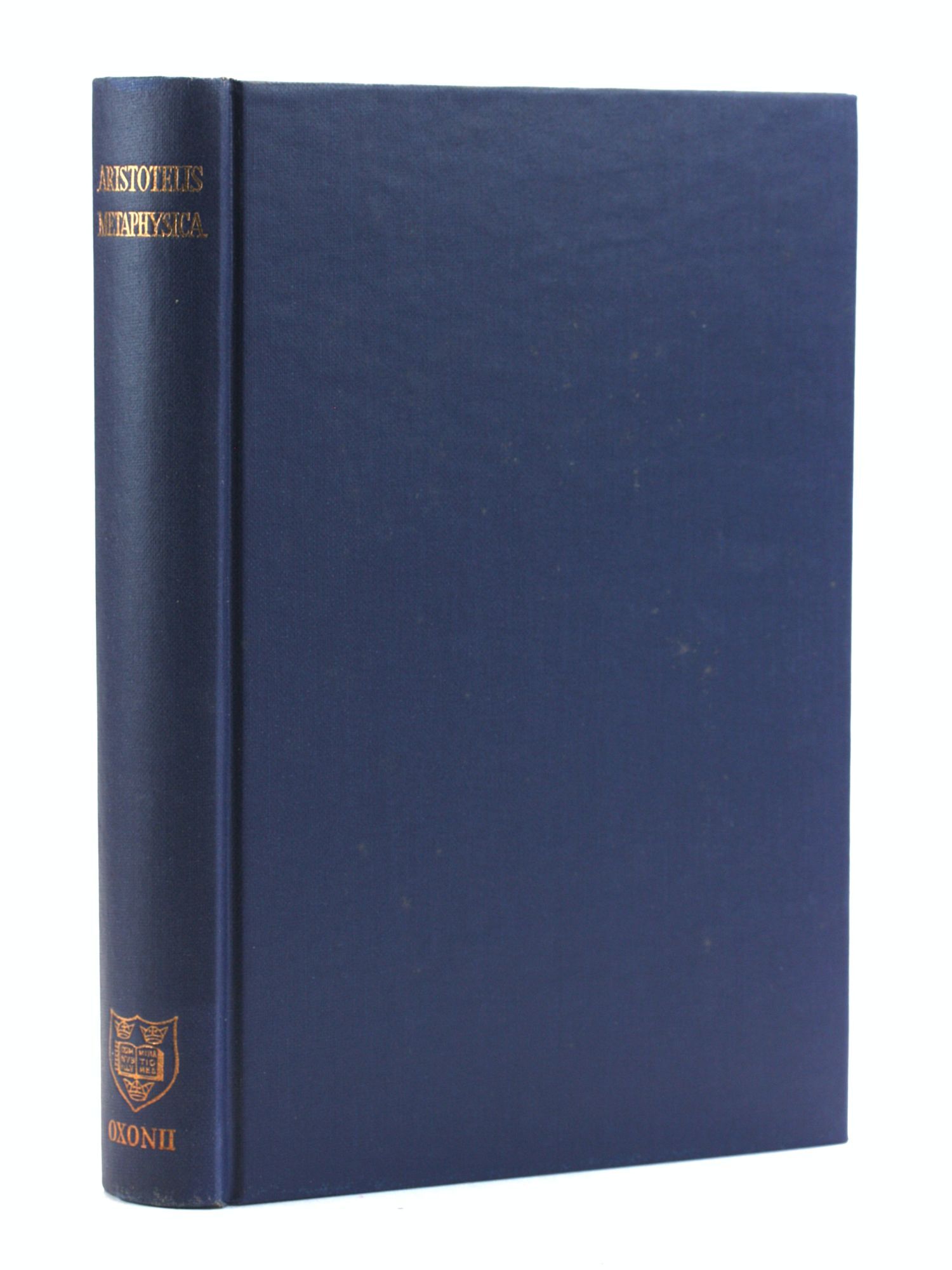 ARISTOTELIS METAPHYSICA Oxford Classical Texts | Aristotle, Warner