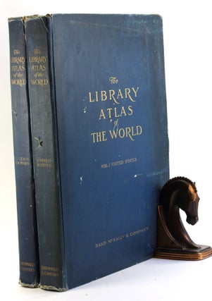 THE LIBRARY ATLAS OF THE WORLD (2 Volume Set): Volume 1: United States; Volume 2: Foreign Countries