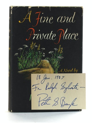 Item #507732 A Fine and Private Place. Peter S. Beagle, Ralph Sylvester Association