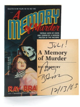 Item #507766 A Memory of Murder. Ray D. Bradbury, Juli Veee Association