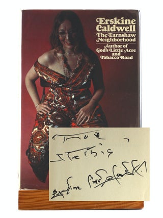 Item #507854 The Earnshaw Neighborhood. Erskine Caldwell, Stathis Orphanos Association