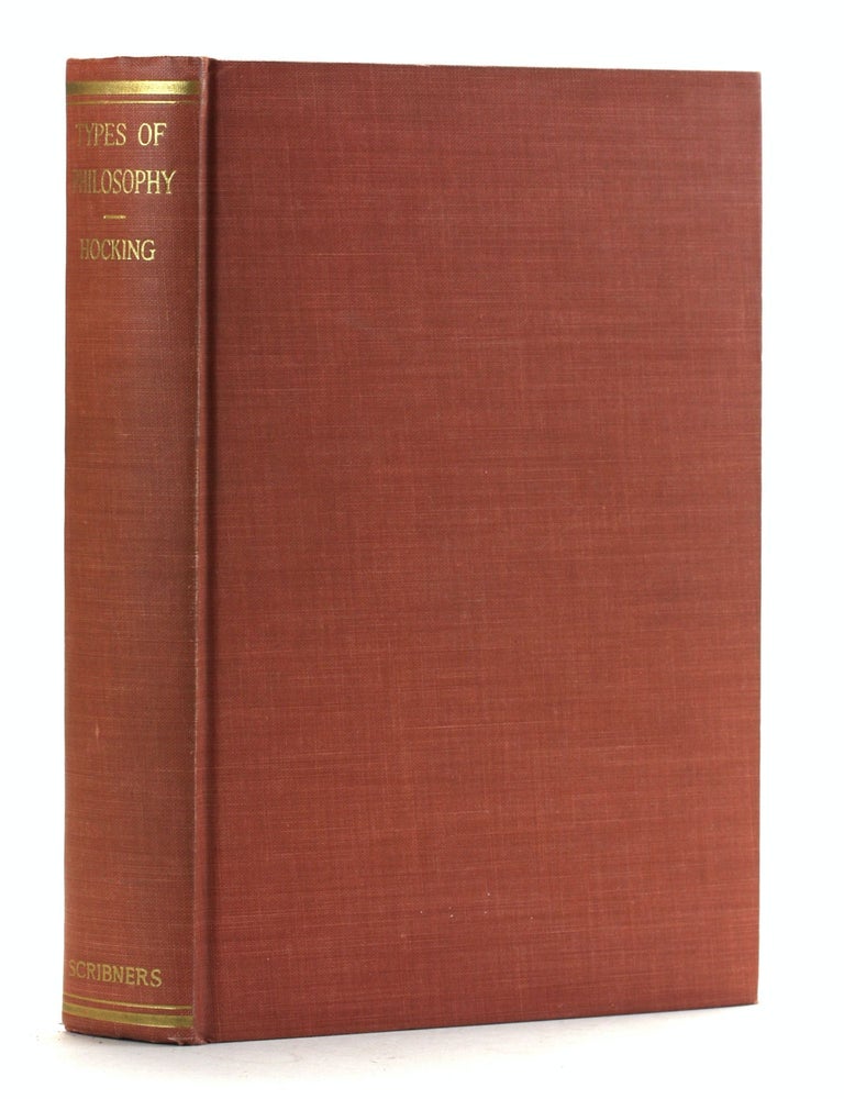 Types of Philosophy | William Ernest Hocking