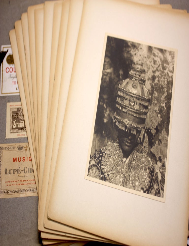 Item #508297 Coptic Orthodox Wedding: 8 Original Photographs [with] Ethiopian Children (8 Original Photos). Ethiopia, Coptic Orthodox, Photography, Louis Conrad Rosenberg Association.