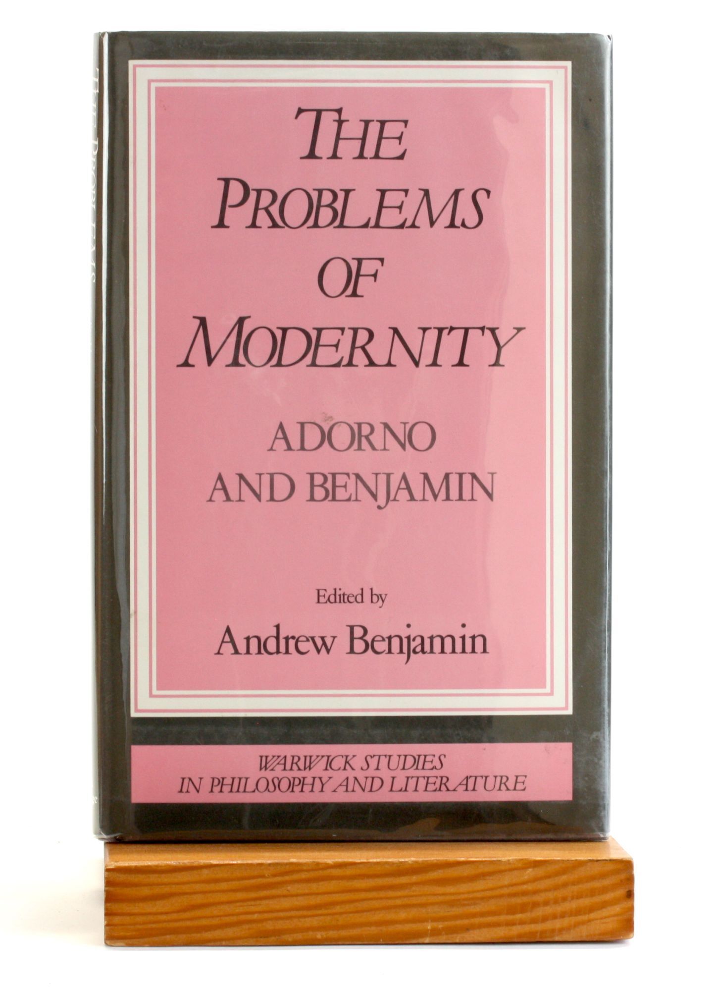 Ben Routledge Problems of Modernity: Adorno and Benjamin | Andrew ed Benjamin