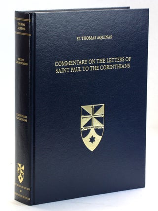 Item #509150 Commentary on the Letters of Saint Paul to the Corinthians (Latin/English Edition of...