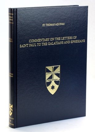 Item #509151 Commentary on the Letters of Saint Paul to the Galatians and Ephesians...