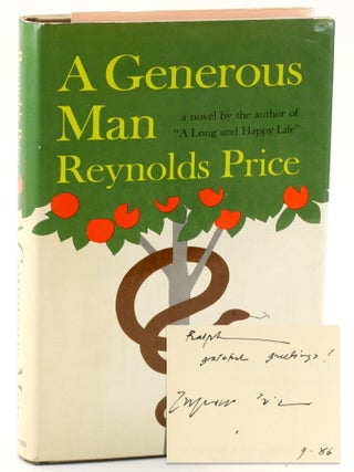 Item #509907 A Generous Man. Reynolds Price, Ralph Sylvester Association