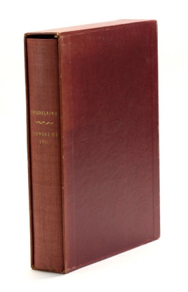 Item #510314 FLOWERS OF EVIL. Charles Baudelaire, James Laver ed., Jacob Epstein ill