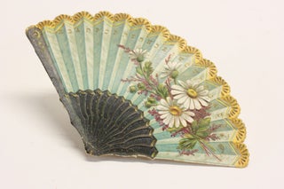 Item #510366 'HAPPY NEW YEAR' [Victorian Hand Fan, English with Hebrew Transliteration