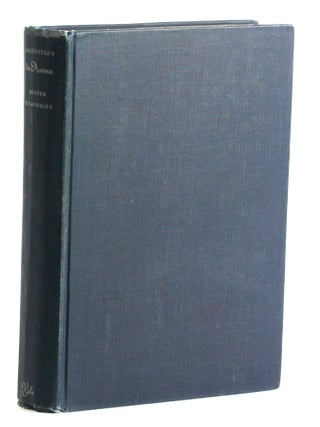 Item #511789 ARISTOTLE'S DE ANIMA in the Version of William of Moerbeke and the Commentary of St....