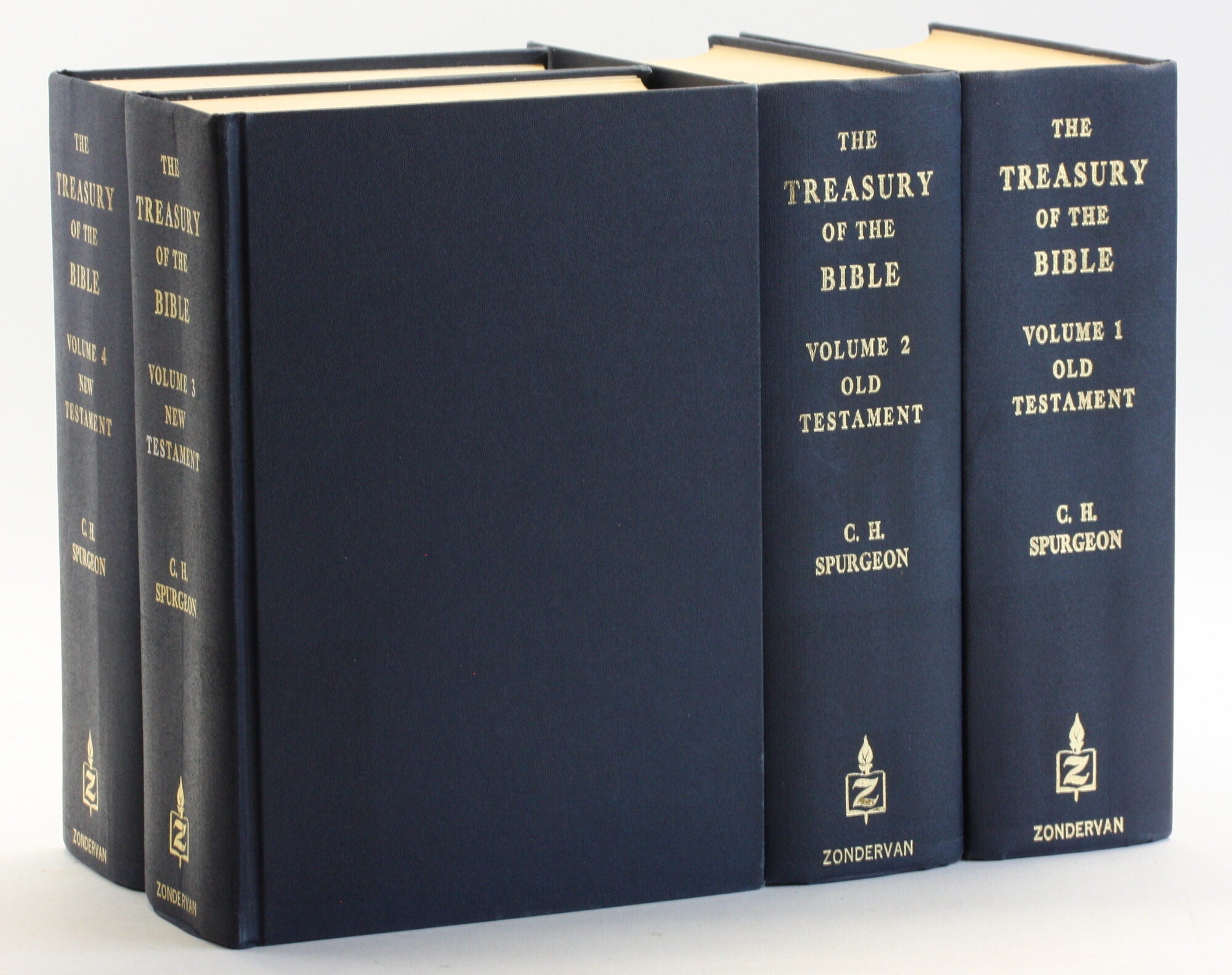 THE TREASURY OF THE BIBLE 4 Volume Complete Set | Charles Haddon Spurgeon