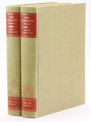 Item #512766 THE ALPHABET [2 Volume Set]: A Key to the History of Mankind. David Diringer