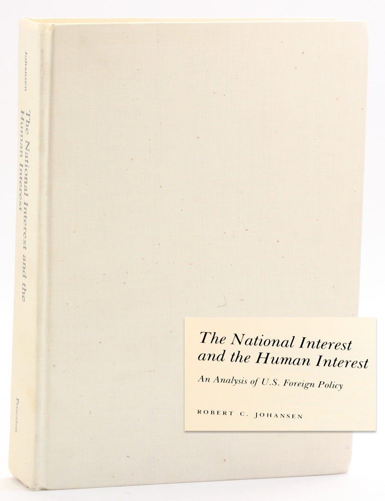 National Interest and the Human Interest: An Analysis of U.S. Foreign ...