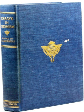 Item #513545 ESSAYS IN THOMISM. Robert E. ed. Brennan, Jacques Maritain