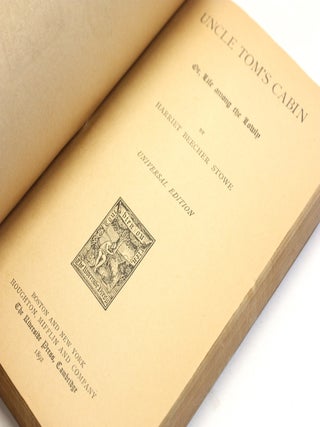 UNCLE TOM'S CABIN or Life Among the Lowly [Riverside Paper Series]
