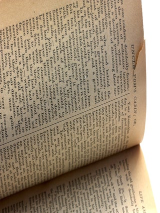 UNCLE TOM'S CABIN or Life Among the Lowly [Riverside Paper Series]