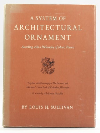 A SYSTEM OF ARCHITECTURAL ORNAMENT: According with a Philosophy of Man's Powers