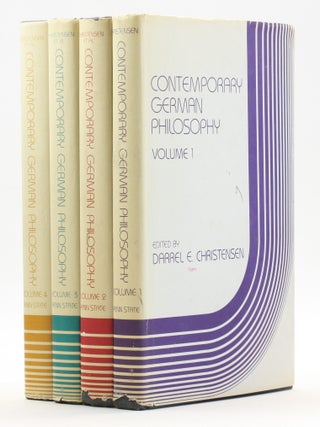 CONTEMPORARY GERMAN PHILOSOPHY [4 Volume Set