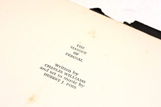 THE MASQUE OF PERUSAL