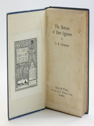 THE RETURN OF DON QUIXOTE