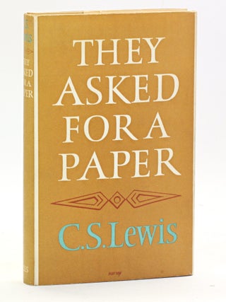 THEY ASKED FOR A PAPER