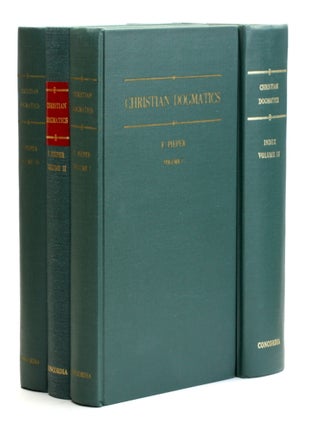 CHRISTIAN DOGMATICS [4 Volume Set
