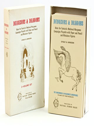 DUNGEONS & DRAGONS [White Box 3 Volume Set with Reference Sheets and Supplements 1-4]: Volume...