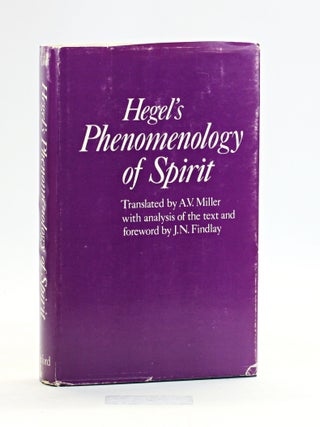 PHENOMENOLOGY OF SPIRIT