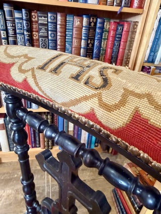 ANTIQUE GOTHIC REVIVAL PRIE-DIEU KNEELING BENCH