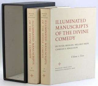 Item #5177 ILLUMINATED MANUSCRIPTS OF THE DIVINE COMEDY. Peter Brieger, Millard Meiss, Charles S....