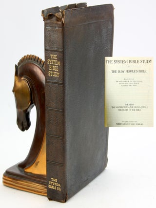 Item #5478 THE SYSTEM BIBLE STUDY or The Busy People's Bible. 'A Large Number of the World's...