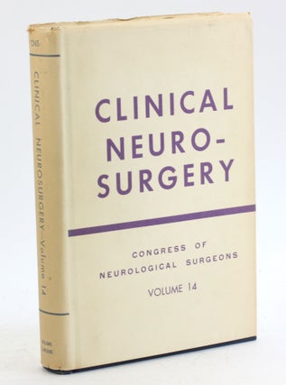 Item #5956 Clinical Neurosurgery Proceedings Congress Neurological Surgeons Volume 27 1979....