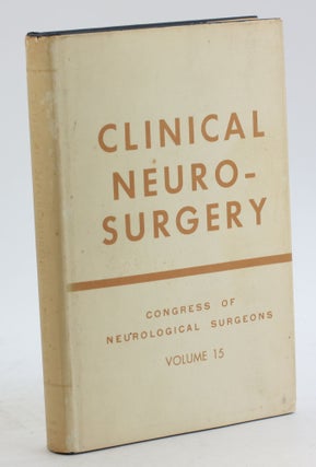 Item #5957 Clinical Neurosurgery Proceedings Congress Neurological Surgeons Volume 27 1979....