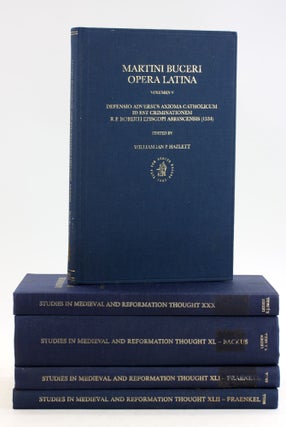 Item #6132 MARTINI BUCERI OPERA LATINA [5 Volume Set]. Martin Bucer, Pierre Fraenkel Cornelis...