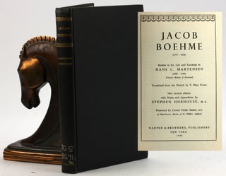 Item #6294 JACOB BOEHME: Studies in his Life and Teaching. Hans Martensen, Stephen Hobhouse ed