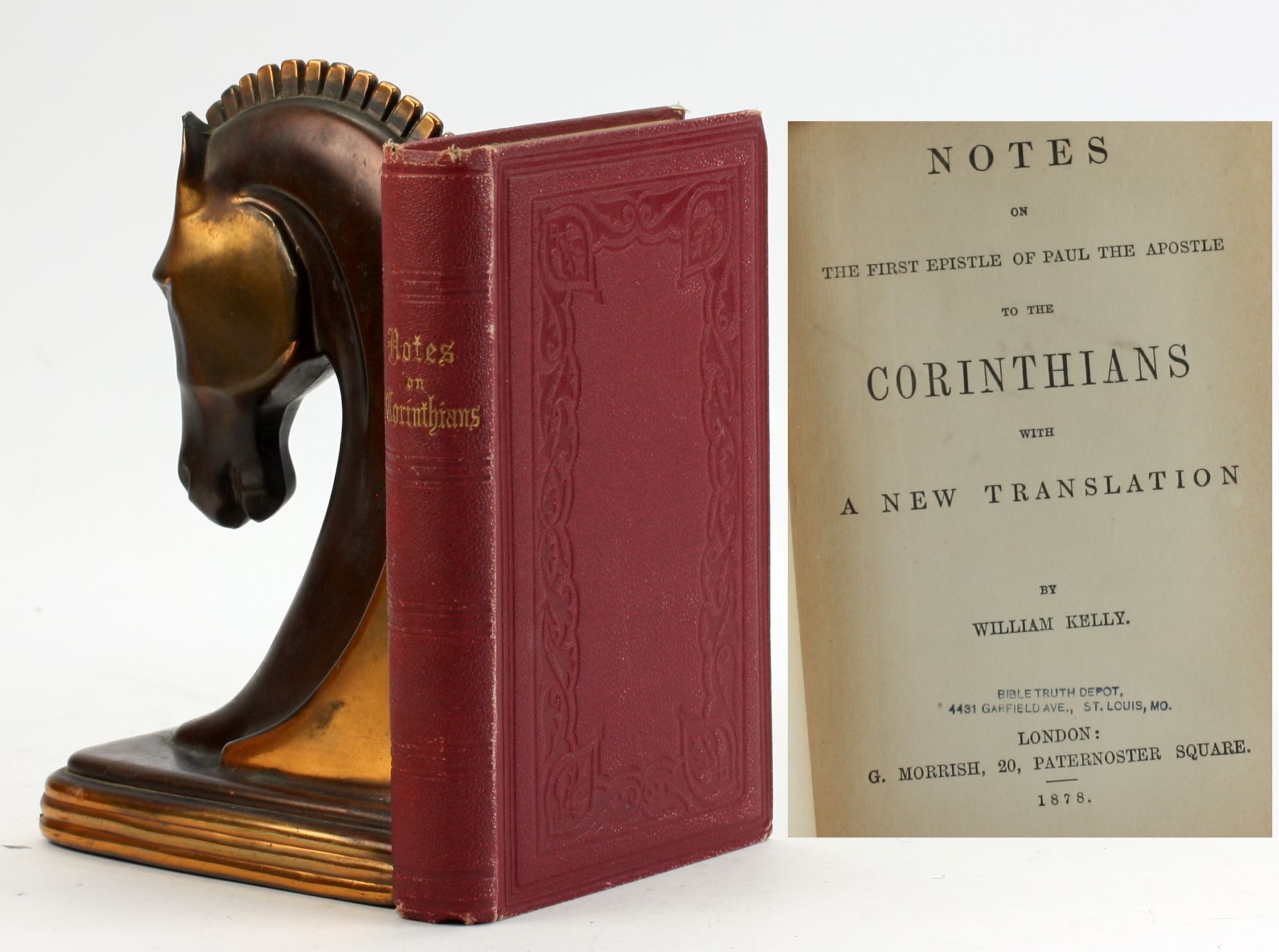 NOTES ON THE FIRST EPISTLE OF PAUL THE APOSTLE TO THE CORINTHIANS ...