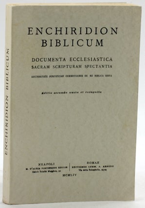 Item #6607 ENCHIRIDION BIBLICUM: Documenta Ecclesiastica; Sacram Scripturam Spectantia