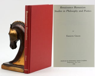 Item #6624 Renaissance Humanism: Studies in Philosophy and Poetics (Volume 51) (Medieval and...