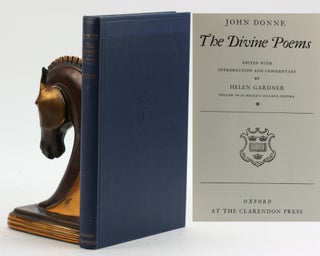 Item #6649 JOHN DONNE: THE DIVINE POEMS. John Donne, Helen Gardner ed
