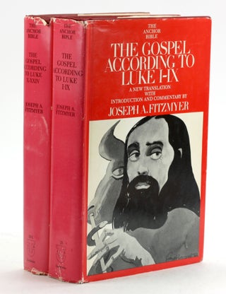 Item #6686 The Gospel According to Luke I-IX: Introduction, Translation, and Notes (The Anchor...