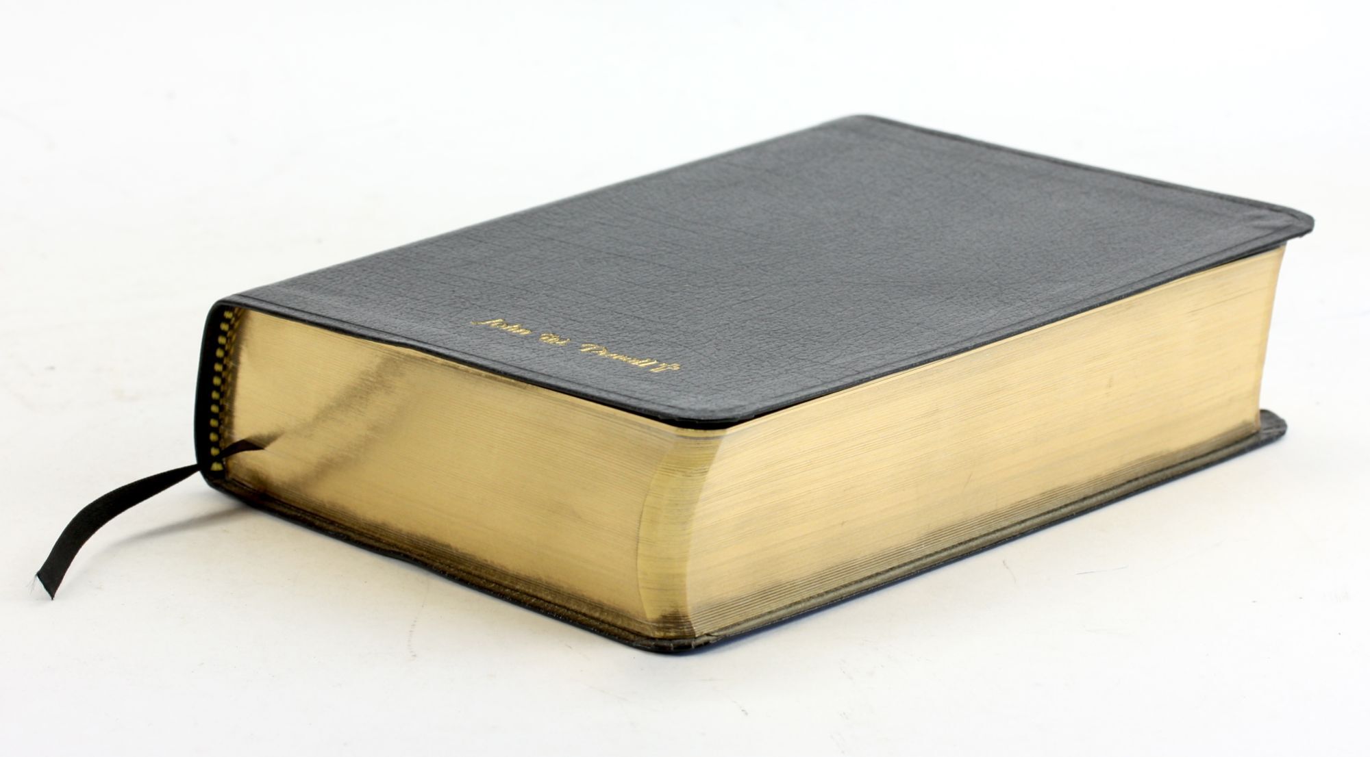 NIV Study Bible Compact Black Bonded Leather | 10th Anniversary Edition ...