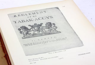 TOBACCO (5 VOLUME SET): Its History Illustrated by The Books, Manuscripts and Engravings In the Library of George Arents, Jr.