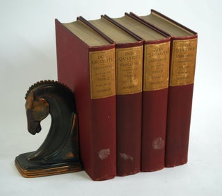 Item #737 THE HISTORY OF THE VALOROUS AND WITTY KNIGHT-ERRANT DON QUIXOTE OF THE MANCHA (4 VOLUME...