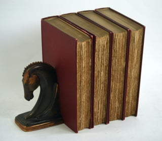 Item #737 THE HISTORY OF THE VALOROUS AND WITTY KNIGHT-ERRANT DON QUIXOTE OF THE MANCHA (4 VOLUME...